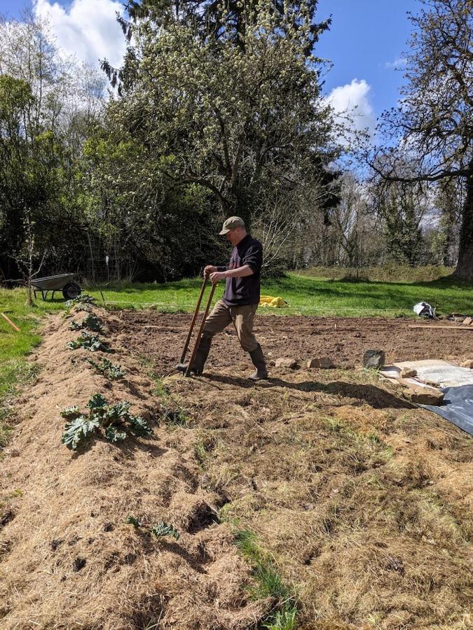 L'Angeberdiere Saint-Mars-sur-la-Futaie Exteriör bild